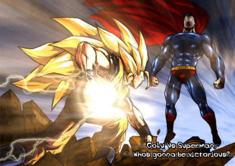 Goku versus Superman quem ganha?