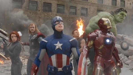 Os Vingadores reunidos The Avengers united